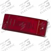 GROTE Clearance Marker Lamp: Clearance Light, LED, Rectangular, Red, Bracket, Male Pin Connector (MPN 46832). Key specifications — Lens Color: Red; Brand: GROTE; Electrical Connection: Male Pin Connector; Lighting Technology: LED; Mount Type: Bracket; SAE Lens Code: PC.