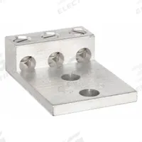BURNDY Mechanical Connector: For Wire Size 14 AWG – 1/0 AWG, 3 Wire Terminations (MPN K3A25U2). Key specifications — Brand: BURNDY; Lug Material: Tin-Plated Aluminum.