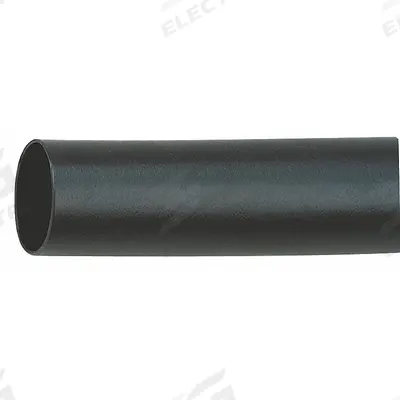 INSULTAB Heat Shrink Tubing: 1 in I.D. Before Shrinking, 0.5 in I.D. After Shrinking - Fuel- & Oil-Resistant Heat Shrink Tubing