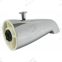 KISSLER Diverter Tub Spout: 3/4 in Connection Size, IPS Connection, 5 1/4 in Spout Reach (MPN 82-0010). Key specifications — Tub Spout Connection Type: IPS; Trim Finish: Chrome; Tub Spout Material: Plastic; Brand: KISSLER.