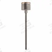 MILWAUKEE SDS-MAX Core Bit: SDS Max Shank, 4 in Core Dia, 3 in Core Body Lg, 22 in Overall Lg (MPN 48-20-5434). Key specifications — attr253668: 4.0000 in; attr253671: No; attr253680: Dry; attr277142: MILWAUKEE.