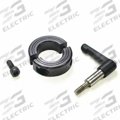 RULAND MANUFACTURING Quick Clamping Shaft Collar: 55 mm Bore Dia, Round, 1215, Carbon Steel, Black (MPN LV-MSP-55-F). Key specifications — Handle Color: Black; Collar Material Finish: Black Oxide; Brand: RULAND MANUFACTURING.