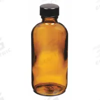 QORPAK Sampling Bottle: 120 mL, Amber, 22-400, Phenolic, 24, PolyCone, Type III (MPN GLC-01935). Key specifications — attr1370730: Amber; attr1370762: None; attr1370763: Soda Lime Glass; attr1370766: QORPAK; attr1370767: 22-400; attr1370776: No; attr1370779: Type III; attr1389381: Attached.