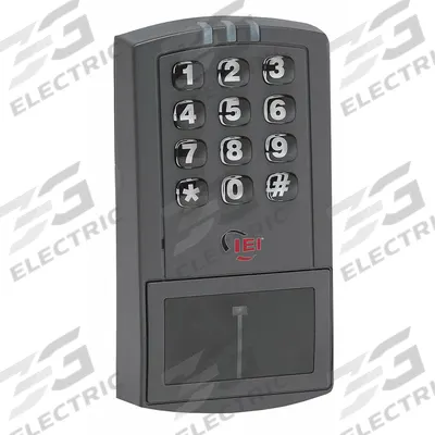 LINEAR Proximity Entry System: 5 1/4 in Ht - Keypads