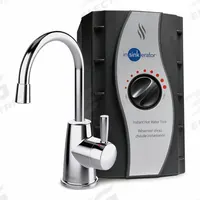 IN-SINK-ERATOR Hot Water Dispenser: Tube, 6 1/8 in Dispenser Dp, 10 7/8 in Dispenser Ht, Chrome (MPN H-250C-SS). Key specifications — Includes: Hot Water Tank; Inlet Connection Type: Tube; Faucet Finish: Chrome; Brand: IN-SINK-ERATOR.