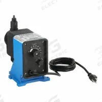 PULSATRON Chemical Metering Pump: Solenoid, 115V AC, 1/5 hp HP, PP Head, CSPE/PTFE Diaphragm, 100:1 (MPN LB64SA-PTC1-G19). Key specifications — Brand: PULSATRON; Diaphragm Material: CSPE/PTFE; Reproducibility: ±3.0%; Nameplate Voltage: 115V AC; Check Ball Material: Ceramic; Fitting Material: PP; Seal Material: PTFE.