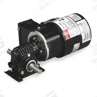 DAYTON AC Gearmotor: Right Angle, Dual Output Shafts, PSC, TEFC, 157 RPM, 20 in-lb Max Torque, 10:1 (MPN 1L533). Key specifications — Inverter Rated: No; Brand: DAYTON; Full Load Current: 1.3/0.70 A.