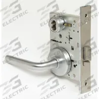 BEST Door Lockset: Storeroom Lever Locksets, Chrome, ADA Compliant, Interchangeable Core (MPN 45H7D12H626). Key specifications — Ligature Resistance: Not Ligature-Resistant; Brand: BEST; Lockset Function ANSI Code: F07; Visual Indicator Message: No Message; Lockset Style: 40H Rose; ADA Compliant: Yes; Finish: Satin Chromium-Plated : Stainless Steel.