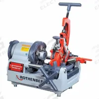 ROTHENBERGER Portable Pipe Threading Machine: Ropower 50R, For 1/2 in to 2 in Pipe, 1 hp, 1 Speed (MPN 63005). Key specifications — attr530525: 1; attr553035: (2) Die Sets; attr530501: ROTHENBERGER.