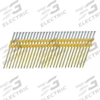 SENCO Framing Nails,3.25" L,Galvanized,PK2500: Framing Nails, Flat, Smooth, Steel, Plastic, 2,500 PK (MPN KD28ASBS). Key specifications — Point Type: Diamond; Brand: SENCO.