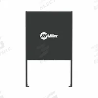 MILLER ELECTRIC Welding Booth Panel: 5 ft Wd, 6.5 ft Ht, Black, Steel (MPN 295126). Key specifications — attr442103: 295126; attr442107: MILLER ELECTRIC; attr442124: Steel.