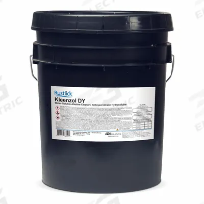 RUSTLICK Water-Soluble Alkaline Cleaner: Kleenzol DY, 5 gal - General Purpose Machine Tool Sump Cleaners