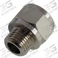 LEGRIS Metal Pipe Straight: Straight, 3/8 in x 1/8 in, Female BSPP Threaded x Male BSPP Threaded (MPN 0906 10 17). Key specifications — Brand: LEGRIS; Maximum Operating Pressure: 870 psi.