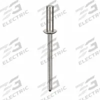 Blind Rivet,1 25/47" L,1/8" dia,PK500: Inch, 1 17/32 in Overall Lg, 27/64 in Body Lg, Dome, 500 PK (MPN U33610.012.0043). Key specifications — Brand: APPROVED VENDOR.