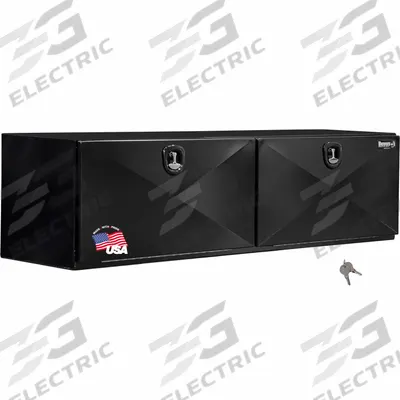 BUYERS PRODUCTS Topsider: Topside Truck Box, Double Drop-Down Doors Lid, T-Handle Compression - Double Drop-Down Door Topside Boxes