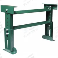 ASHLAND CONVEYOR Conveyor Support Stand: For 39 in Between Frame Wd, 25 in Min. Ht, 39 in Overall Wd (MPN H50M33B39). Key specifications — Stand Material: Steel; Color: Green; Brand: ASHLAND CONVEYOR.