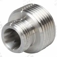 IFM Threaded Adapter for Pressure Sensors: 3/4 in NPT, M18x1.5 (MPN U40085). Key specifications — attr1114310: IFM; attr1114314: Stainless Steel; attr1114340: 3/4 in NPT; attr1114339: M18x1.5.