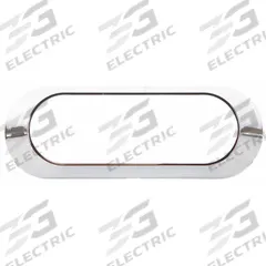 MAXXIMA Bezel: Bezel, Silver, Plastic, 4 5/8 in Lg, 1 11/16 in Ht, 29/32 in Wd, M20384 (MPN M50138). Key specifications — Color: Silver; Brand: MAXXIMA; Compatible with Manufacturer Model Number: M20384; Material: Plastic; Product Type: Bezel.