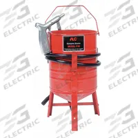 ALC Portable Abrasive Blaster: Siphon Feed, 50 lb Media Capacity, 20 cfm (MPN 40017). Key specifications — Manufacturer Part Number: 40017; Brand: ALC; Air Flow - Maximum: 20 cfm.