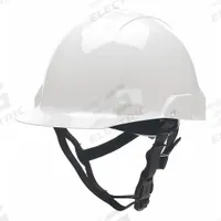 BULLARD Fire/Rescue Helmet: White, Front Brim, Chin Strap, Std Sure-Lock(R) Ratchet Headband (MPN A2WHS). Key specifications — Color: White; Chin Strap: Yes; Brand: BULLARD; Style: Front Brim; Suspension: Standard Sure-Lock(R) Ratchet Headband.