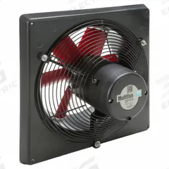 Exhaust Fan: Direct Drive, 12 in Blade, 1/16 hp, 1,330 cfm, 120V AC, 1 ph, Totally Enclosed (MPN V4E30K1M71100). Key specifications — Assembled: Assembled; Brand: MULTIFAN; Nameplate Voltage: 120V AC; Frame Material: Fiberglass; Guard Type: Intake; Method of Construction: Cast; Motor Type: Permanent Split Capacitor; Motor Insulation: Class F.