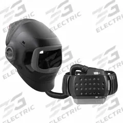 3M SPEEDGLAS Welding PAPR Assembly: Helmet, Belt-Mount, Universal (MPN 45-1101-00). Key specifications — Size: Universal; Headgear Type: Helmet; Blower Mount: Belt-Mount; Includes: Storage Bag.