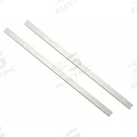 MIRREDGE Strips: 1 1/2 in Overall Ht, 36 in Overall Wd, 1/4 in Overall Dp, 2 PK (MPN 88236). Key specifications — Brand: MIRREDGE; Corner Shape: Square; Finish: Dove White; Color: White; Material: Polymer Plastic; Lighted: No.