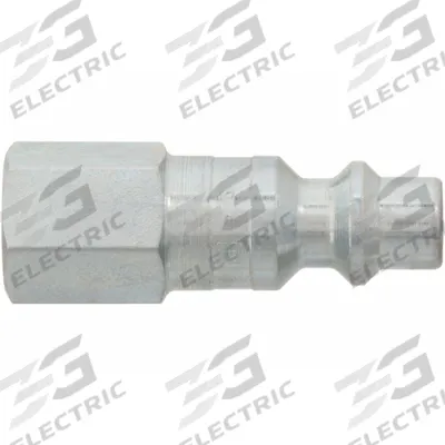 PARKER Quick Connect Hose Coupling: 1/4 in Body Size, 1/4 in Hose Fitting Size - Industrial Interchange Steel Quick-Connect Air Coupling Plugs