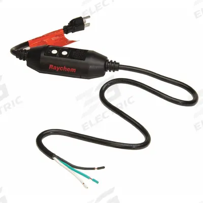 RAYCHEM Plug In Cord Set: 120V WinterGard Heating Cables - Accessories for Electric Heating Cables