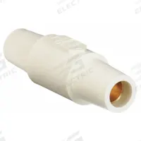 Gender Reversing Connector: Female-Female, White, 600V AC/600V DC, 400 A, 16 Series (MPN HBLDFW). Key specifications — Brand: HUBBELL.