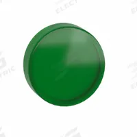 SCHNEIDER ELECTRIC Pilot Light Lens: 22 mm Panel Mounting Hole Dia, Green, Smooth, LED, XB4,XB5 (MPN ZBV0133). Key specifications — Brand: SCHNEIDER; Compatible with Series: XB4,XB5; Lens Material: Plastic.