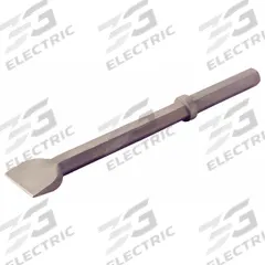 AMPCO Chisel: 1.125 in Shank Size, Hex, Round, 3 in Chisel Tip Wd, 18 in Overall Lg, Non-Sparking (MPN C-9A). Key specifications — attr294781: AMPCO; attr292728: Hex; attr292729: Round.
