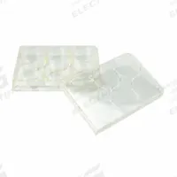CAPLUGS Tissue Culture Treated Well Plates: Sterile, 6 Wells, 17.7 mL, 85 mm Dia, Square (MPN 333802801FE1). Key specifications — Brand: CAPLUGS; Body Color: Natural; RNase/DNase Free: No; Well Shape: Square; Material: Polystyrene.