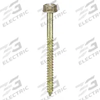 APPROVED VENDOR Concrete Anchor Screw: 2 in Overall Lg, 5/32 in Dia, Steel, Zinc Yellow, Hex, 100 PK (MPN 08200HS). Key specifications — Finish: Zinc Yellow; Material Grade/Class: Not Graded; Removable: Removable; System of Measurement: Inch; Tip Type: Pointed; Brand: APPROVED VENDOR; Screw Anchor Type: Concrete Screw Anchor; Anchor Type: Screw.