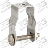 Conduit & Cable Hanger - Screw-On: 1/2 in Trade Size, 7/8 in, Stainless Steel, S60500MH00. Key specifications — Compatible Conduit Trade Size: 1/2 in; Compatible Conduit Type: IMC; RMC; Compatible Nominal Conduit/Pipe Size: 1/2 in; Compatible Pipe Size: 1/2 in; Finish: Polished; Flange Thickness: 7/8 in; Indoor/Outdoor Usage: Indoor/Outdoor.