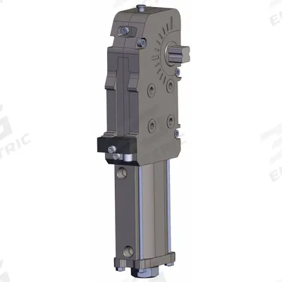 SMC Power Clamp Cylinder: 50 mm Bore Dia, Aluminum, CKZ5N, NPT, Turck - Power Clamp Cylinders