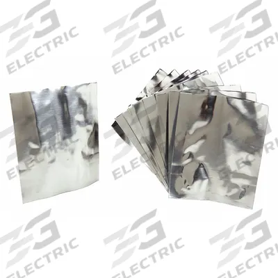 STANLEY ROAMALERT Storage Bags: 10 in Overall Lg, 1/32 in Overall Wd, Silver - Parts & Accessories for Resident Tags & Pendants