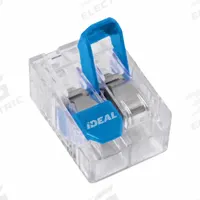 IDEAL Lever Wire Connector: 3 Port, 22 AWG – 10 AWG Solid Wire Size Range, 30 A, 600 V (MPN 30-25L33J). Key specifications — attr1307071: IDEAL; attr1307104: Lever; attr1351713: In-Sure™ Lever.