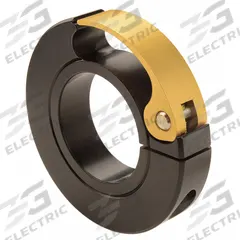 RULAND MANUFACTURING Shaft Collar: 1-Piece, Inch, Round, Clamp On, 1 1/8 in Bore Dia, Aluminum, 6061 (MPN QCL-18-A). Key specifications — Brand: RULAND MANUFACTURING.