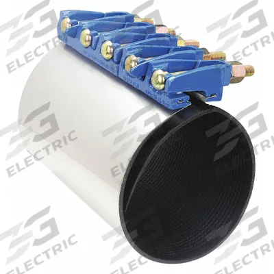 SMITH-BLAIR Repair Clamp: For 8 in Pipe, 12.5 in Overall Lg - Full-Gasket Repair Clamps for Tube & Pipe