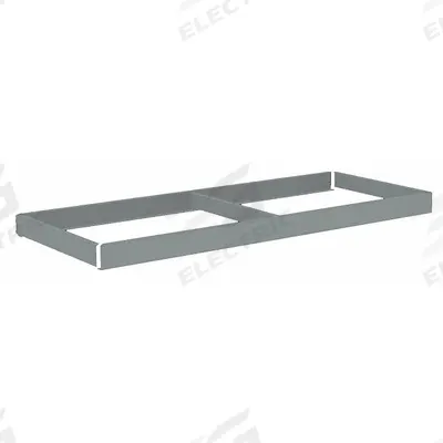 TENNSCO Shelf: 60 in x 18 in, 2,250 lb Load Capacity, Gray - Open Deck Shelf Kits for Boltless Shelving