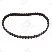 BANDO Timing Belt: Two Sides, Synchro-Link®, 0.375 in Pitch, 1/2 in Top Wd, 225DL050, 60 Teeth, L (MPN 225DL050G). Key specifications — Manufacturer Part Number: 225DL050G; Belt Coating: Nylon; Belt Series: Synchro-Link®; Brand: BANDO; Industry Number: 225DL050; Length Type: Closed Loop; Tooth Profile: Trapezoidal.