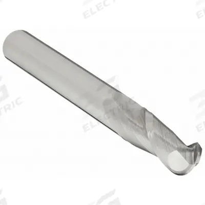 OSG Ball End Mill: Carbide, 2 Flute, 1/4" Mill Dia, 3/4" LOC, 2-1/2" OAL (MPN 402-2500-BN) - General Purpose Carbide Ball End Mills