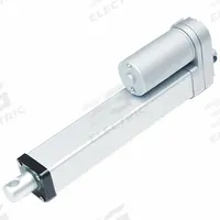 NTN Actuator: 112 lbf Rated Load, 100 mm Stroke, 12V DC, 20:1, 0.37 in/sec at Full Load (MPN ND36LM-12-20-100-IP65-A222). Key specifications — Gear Ratio: 20:1; Nut Material: Plastic.