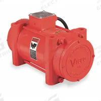VIBCO Electric Vibrator: 2P Series, 5,600 lbf, 230/460V AC, 8.0/4.0 A, 3,600 vpm, 72 dBA (MPN 2P-5500). Key specifications — attr661947: 8.0/4.0 A; attr661979: 72 dBA; attr661970: 230/460V AC.