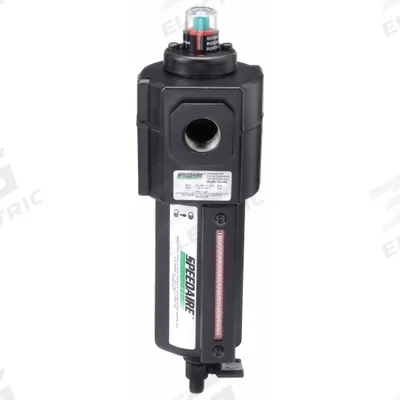 SPEEDAIRE Pneumatic Oil Filter: Coalescing, 1/2 in NPT, 0.01 micron, 35 cfm - Speedaire FRL Air Filters