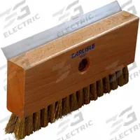 SPARTA Oven Brush and Scraper: 8 1/2 in Overall Lg, Metal Bristles, 1 1/4 in Bristle Lg (MPN 4029100)