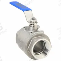 APPROVED VENDOR Manual Two-Way Ball Valve: 2 in, 316 Stainless Steel, Straight Valve Body, Two-Piece (MPN G-SSV-200NLH). Key specifications — Brand: APPROVED VENDOR; Handle: Lever.