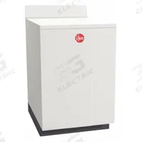 RHEEM Electric Water Heater: 240V AC, 40 gal, 4,500 W, Single Phase, 36 in Ht, 21 gph @ 90°F (MPN 88H-40D). Key specifications — Phase: Single; Brand: RHEEM.