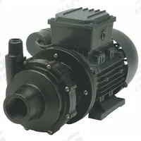 FINISH THOMPSON Magnetic Drive Pump: PVDF, 1/2 hp Horsepower, Single Phase, PVDF, 230V AC, 1 in FNPT (MPN DB5.5V-T-M617). Key specifications — Gasket Material: FKM; Nameplate Voltage: 230V AC; Brand: FINISH THOMPSON.